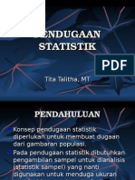 Teori Prob Pendugaan Statistik Sesi 11