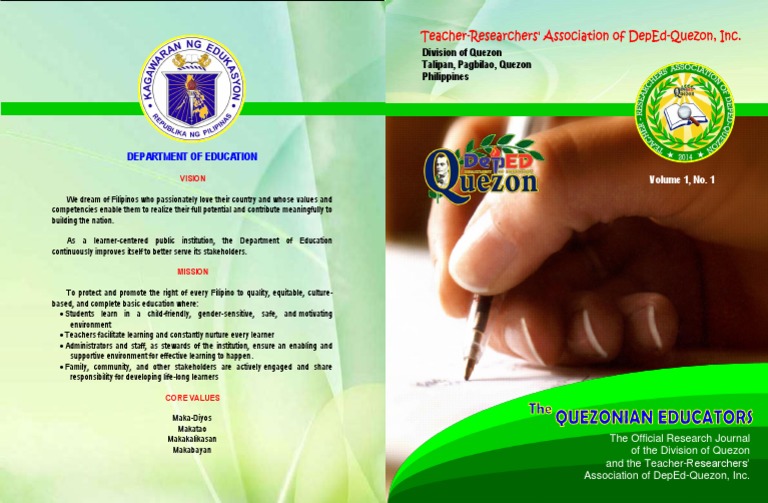 Department of Education: Division of Quezon Talipan, Pagbilao, Quezon ...