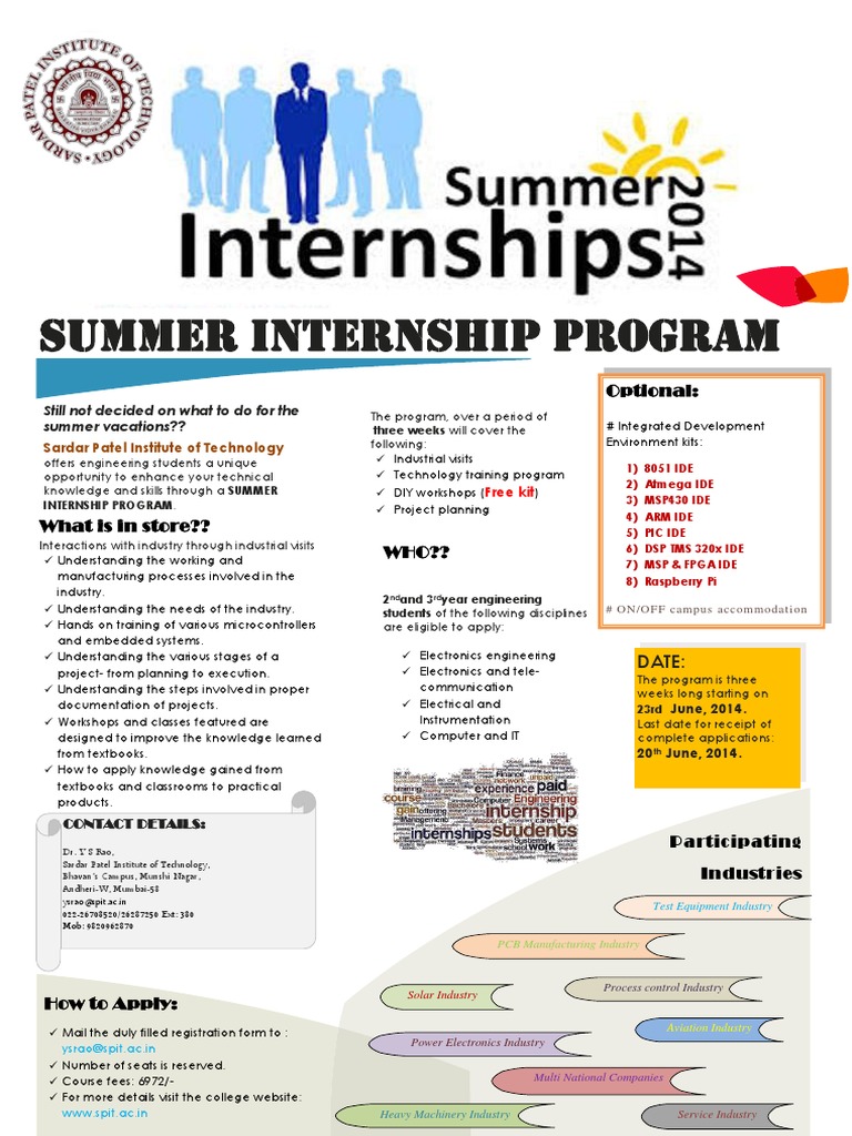 Summer Internship 2014 | PDF