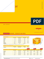 DHL Paket Preisuebersicht 012015