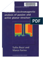 Advanced Electromagnetic Analysis of Passive and Active Planar Structures