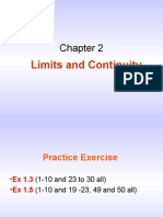 Chapter 2 (Limits and Continuity)