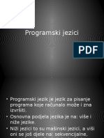 Programski Jezici