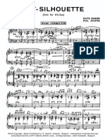 Alt-Silhouette (D.baker & P.stone) (Riduzione Per A e Pianoforte) (Partitura e Parte)