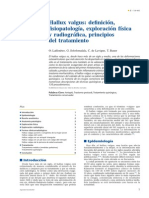 2009 Hallux Valgus, Definición, Fisiopatología, Exploración Física y Radiográfica, Principios Del Tratamiento