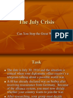 The July Crisis Ap Version