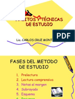 Hábitos y Técnicas de Estudio