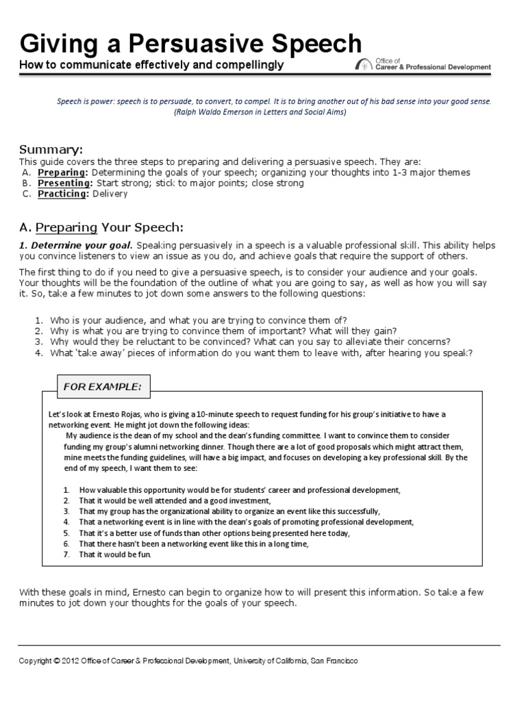 Howtogiveapersuasivespeech PDF | PDF | Public Speaking | Persuasion