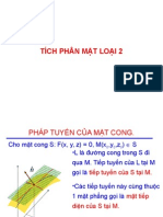 Tích phân mặt loại 2