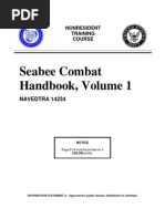 Download Seebee Combat Handbook Vol 1 navedtra 14234 by Titer SN2869617 doc pdf