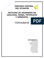 Topografía