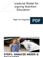 A Procedural Model For Designing Nutrition Education: Fajar Ari Nugroho