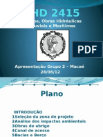 Portos, Obras Hidráulicas Fluviais e Marítimas