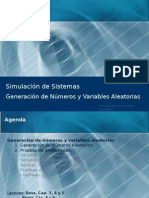 Generación de Números Aleatorios y Pruebas de Aleatoriedad