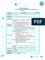 Pauta Evaluar Trabajo de Investigacion