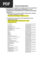 Unit 4 Lab Assignment 1