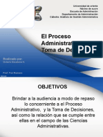 Proceso Toma de Decisiones