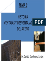 Tema 0; Historia y Ventajas Acero