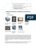 DOCUMENTO DE APOYO No. 8 COMPONENTES INTERNOS Y EXTERNOS DE UN ORDENADOR PDF