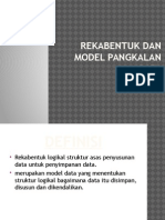 Rekabentuk Dan Model Pangkalan Data TMK 2014