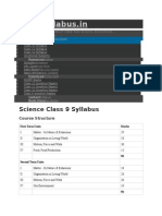 CBSE Class 9 Science Syllabus: Units, Practicals & Sample Papers