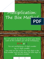 Multiplication: The Box Method