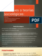 Enfoques o Teorías Sociológicas