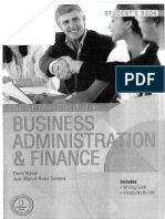 Business administration & finance (en blanco y negro)