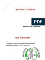 Costos Relativos a La Calidad