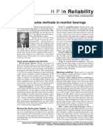 Use Shock Pulse Methods To Monitor Bearings