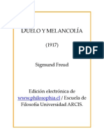 Duelo y Melancolia - Sigmund Freud
