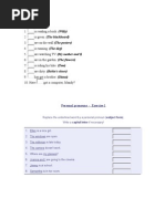 Pronoun Exercise 1