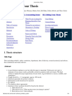 How To Write A Thesis PDF