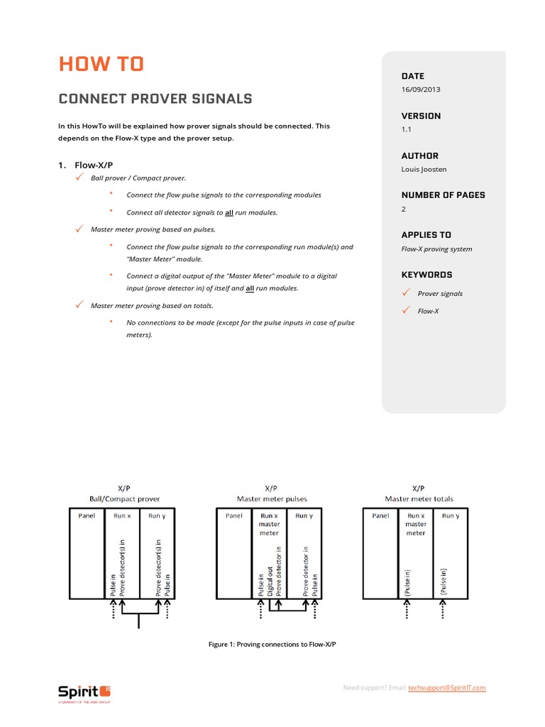 How To Connect Prover Signals | PDF