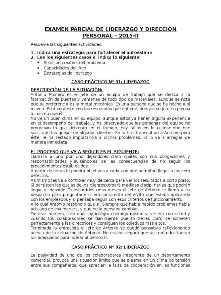 Estrategias de Liderazgo Efectivo | PDF | Liderazgo | Sicología