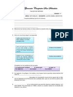 TALLER DE REPASO NATURALES 4°