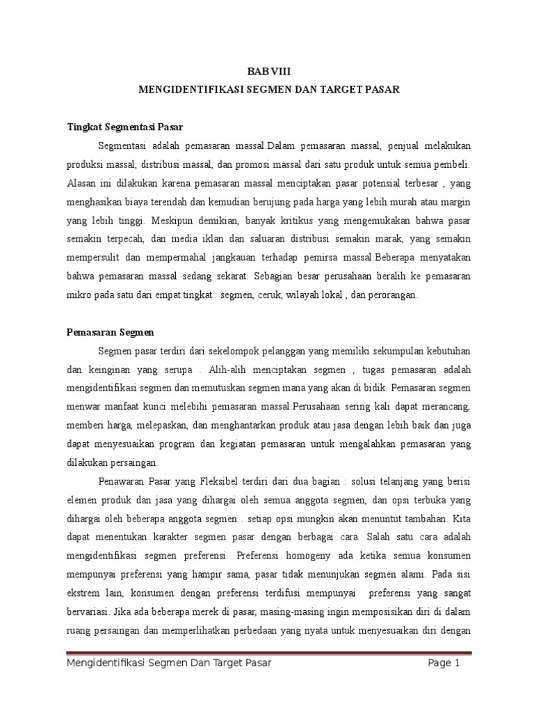 Mengidentifikasi Segmen Dan Target Pasar Copy