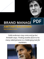 Brand Personality (Amitabh Bachan)
