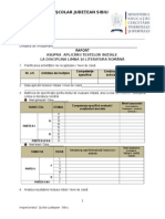 Raportare Teste Initiale 2011-2012