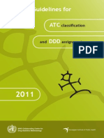GUIDELINES for ATC Classification and DDD Assignment