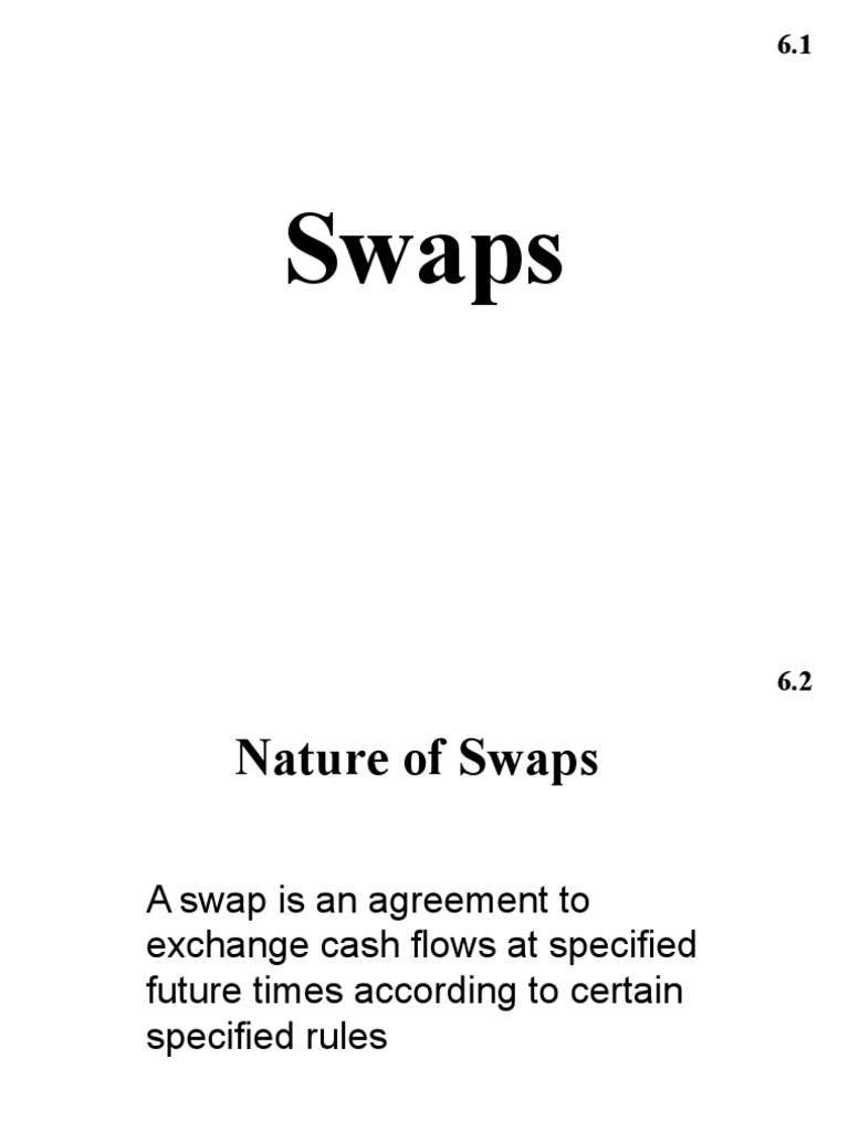 Swaps | PDF