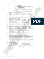 GPAT 2001 Question Paper and Answer Key Download