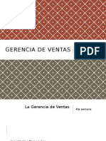 Gerencia de Ventas 