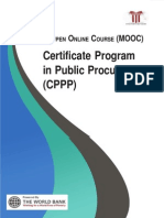CPPP MOOC Courseware PDF