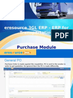 Purchase Module- eresource 3GL ERP(ERP for transportation) - Copy (2).ppt