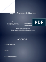 Presentation On Open Source Software