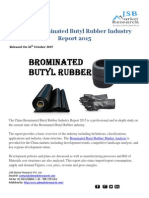China Brominated Butyl Rubber Industry Report 2015: Released On 26 October 2015