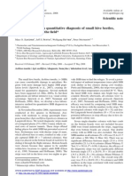 Diagnosticarea Gandacului de Stup