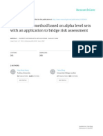 Fuzzy TOPSIS Method Based On Alpha Level Sets With An Application To Bridge Risk Assessment