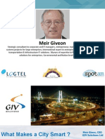 09. What Makes a City Smart Real Live Example Meir Givon_GIV Goup_Smart City 2015